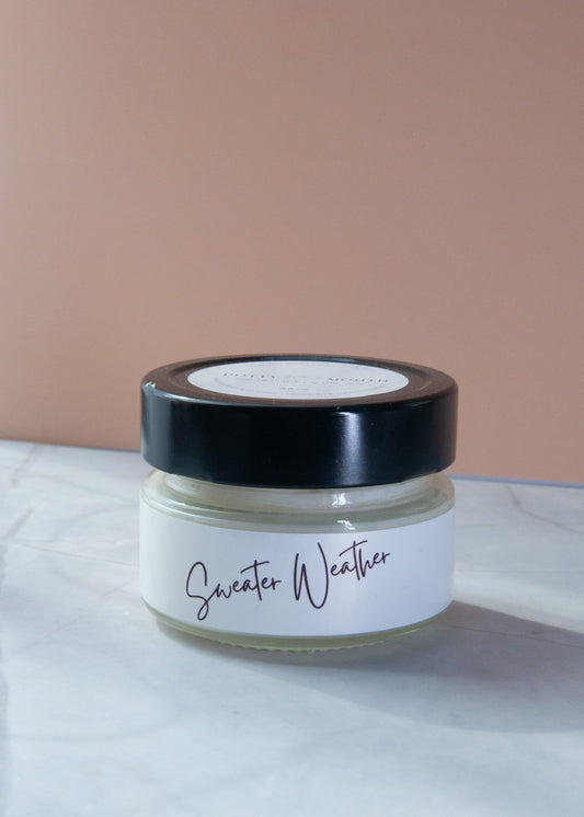 Sweater Weather Mini Candle